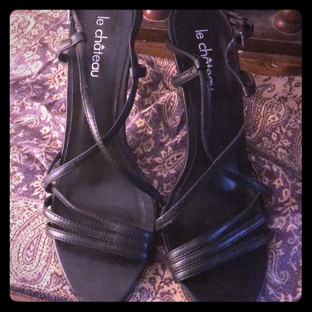 Black sandals